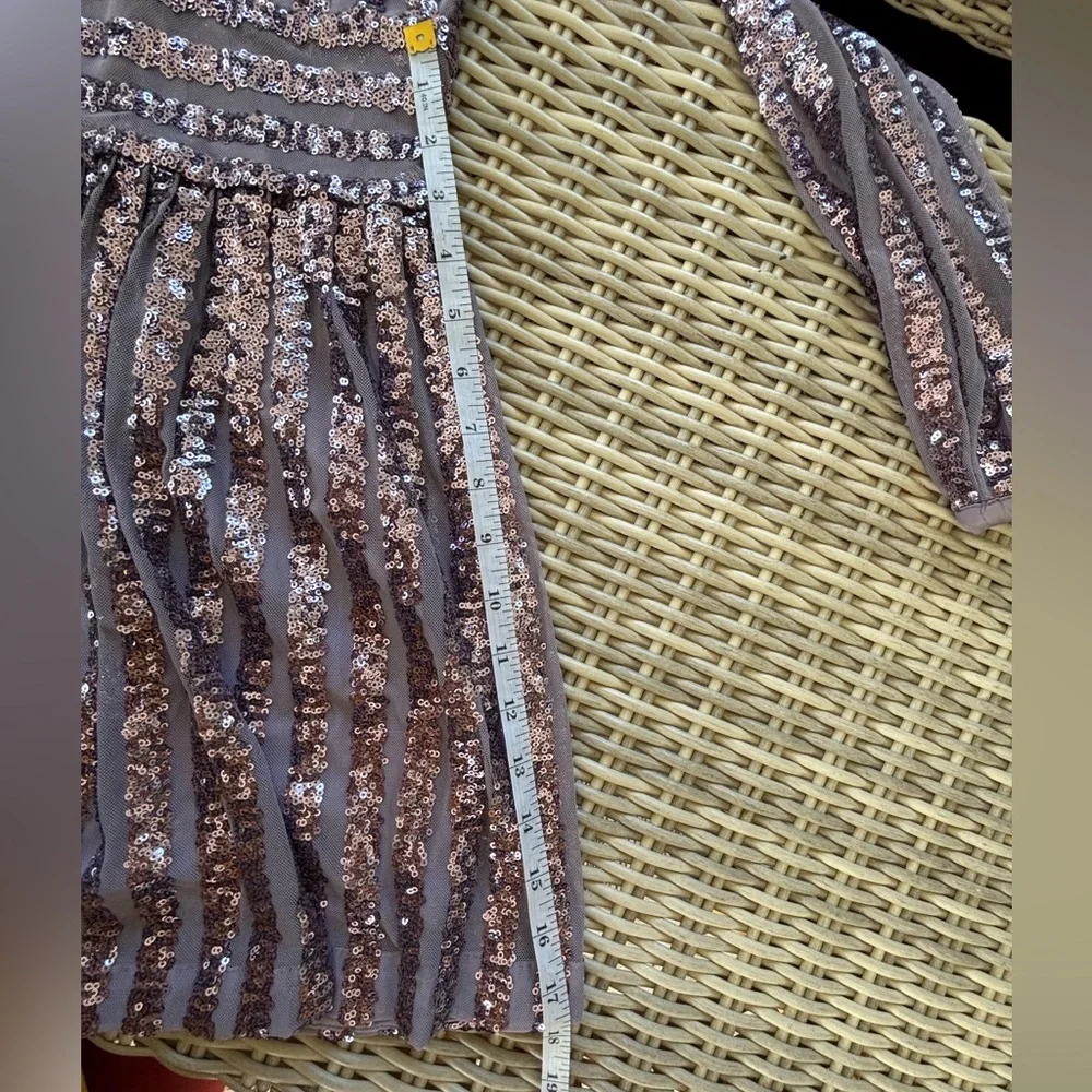 Anthropologie purple sequin